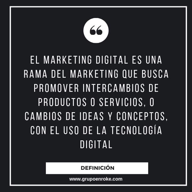 Qué es el marketing digital?